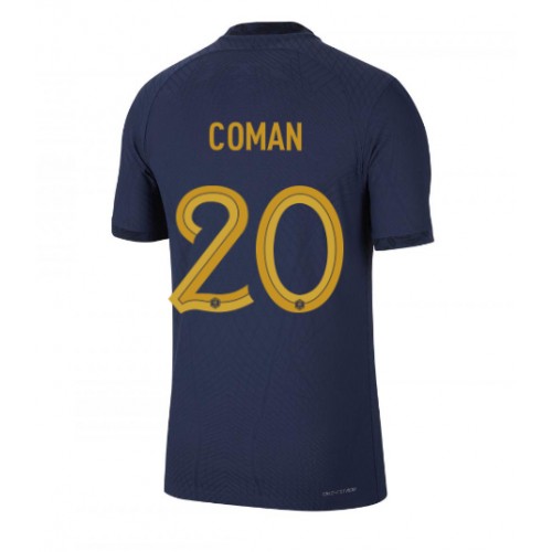 Francja Kingsley Coman #20 Koszulka Podstawowych MŚ 2022 Krótki Rękaw